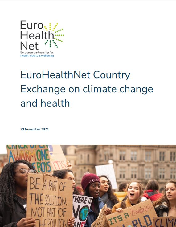 Report of the Country Exchange Visit on climate change and health. 